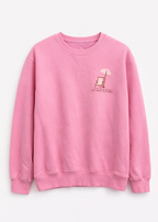 Sudadera “Sit in the Sun” Rosa