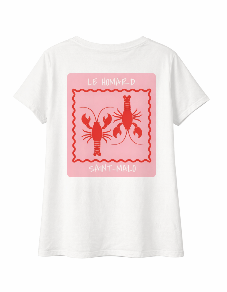 Camiseta Langostas Blanca