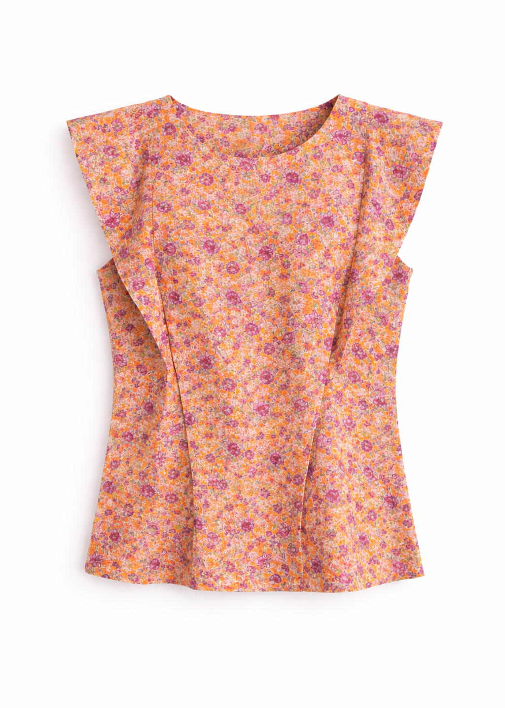 Camisa Volante Coral