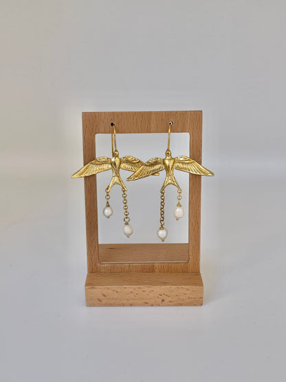 Pendientes Pájaro