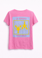 Camiseta Langostas Rosa