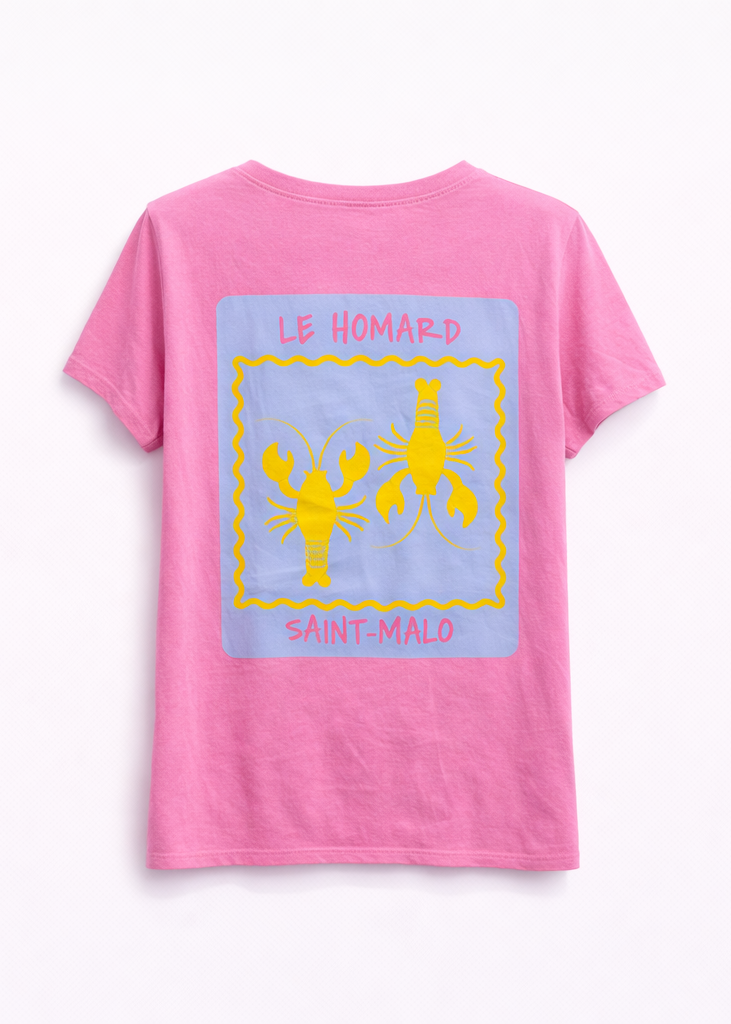 Camiseta Langostas Rosa
