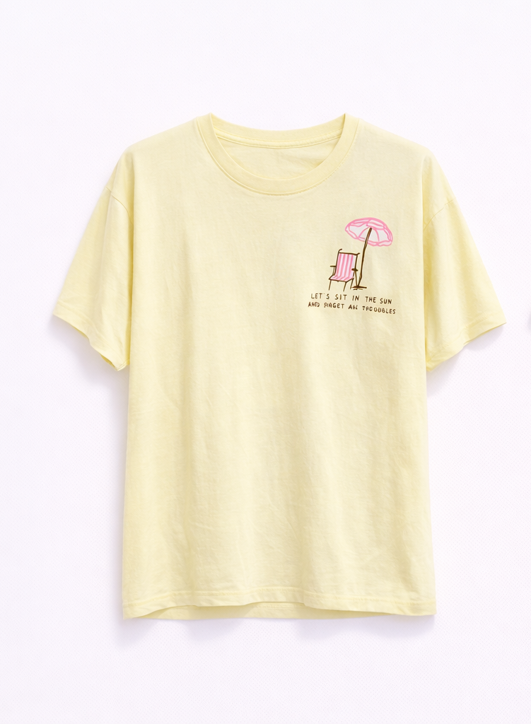 Camiseta “Sit in the Sun”
