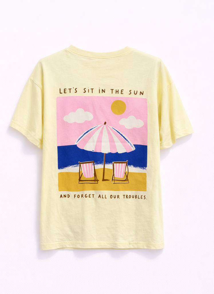 Camiseta “Sit in the Sun”