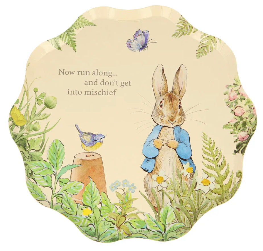 Platos Medianos Peter Rabbit