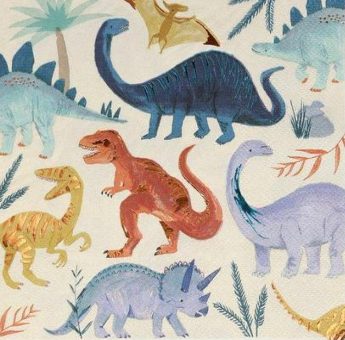 Servilletas Grandes Dinosaurios