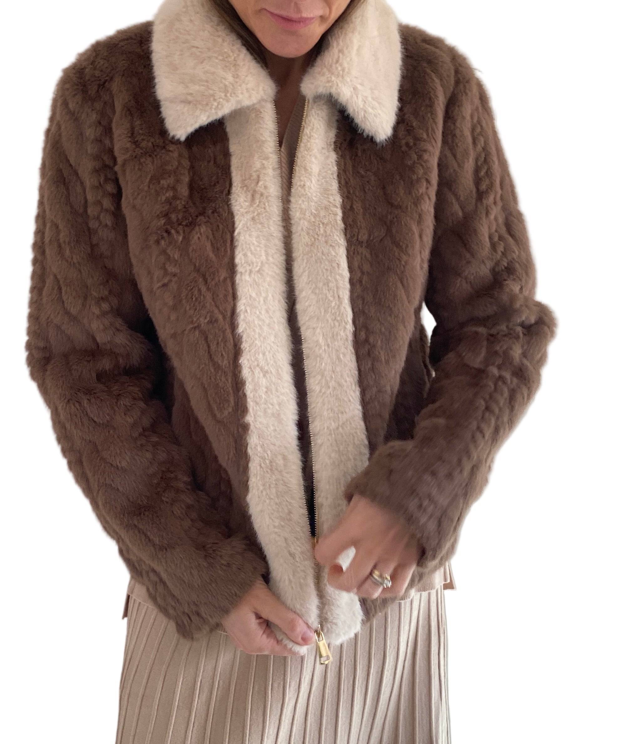 Chaqueta Cuello de pelo