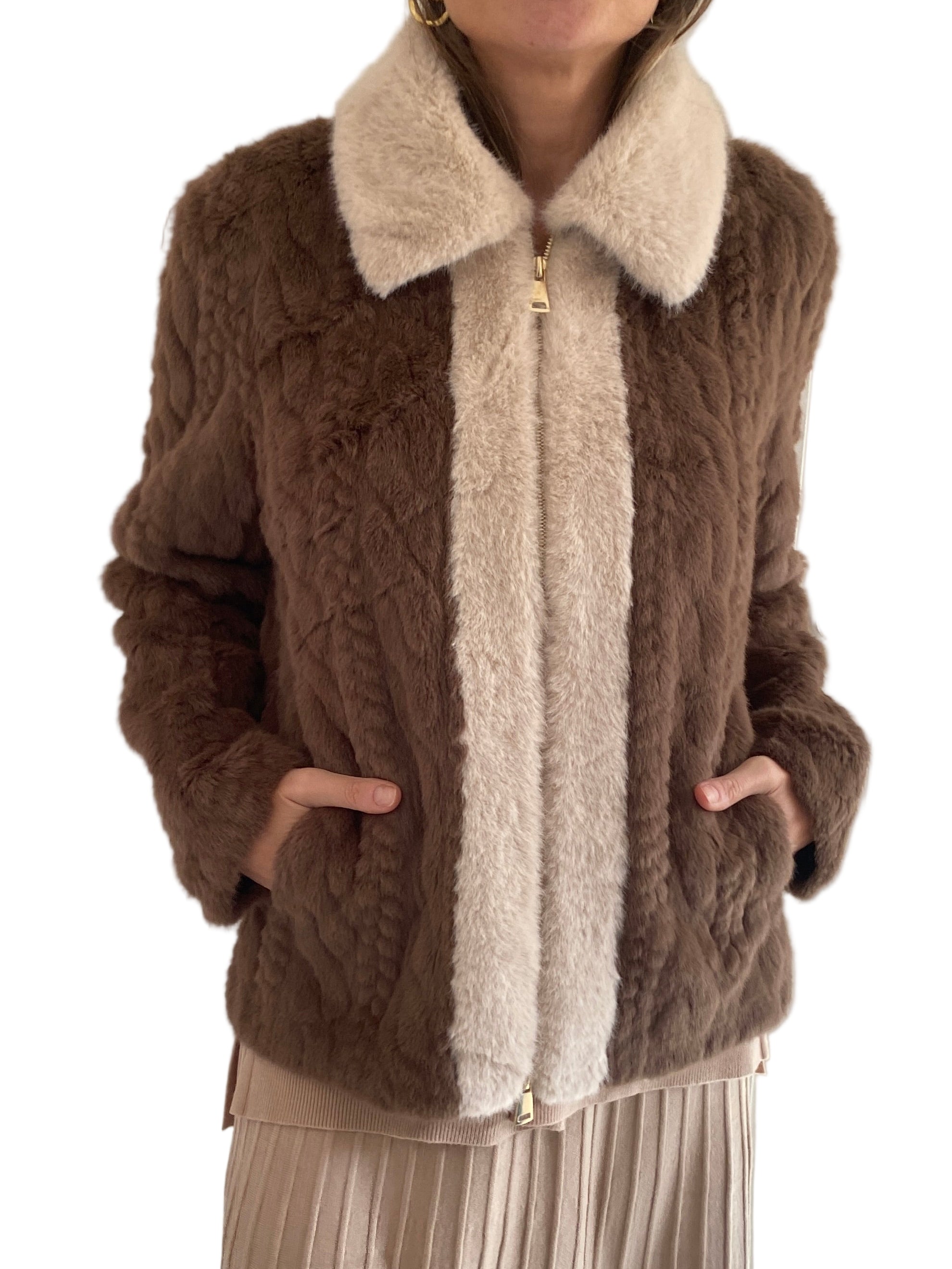 Chaqueta Cuello de pelo