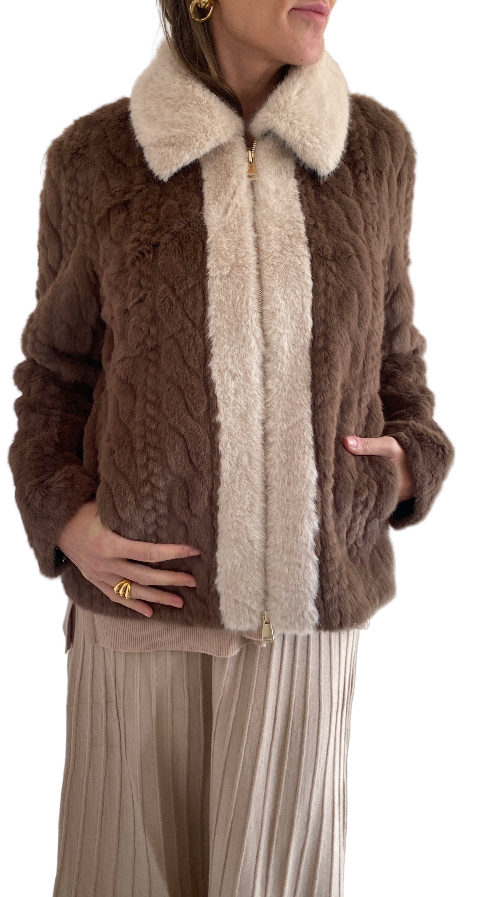 Chaqueta Cuello de pelo