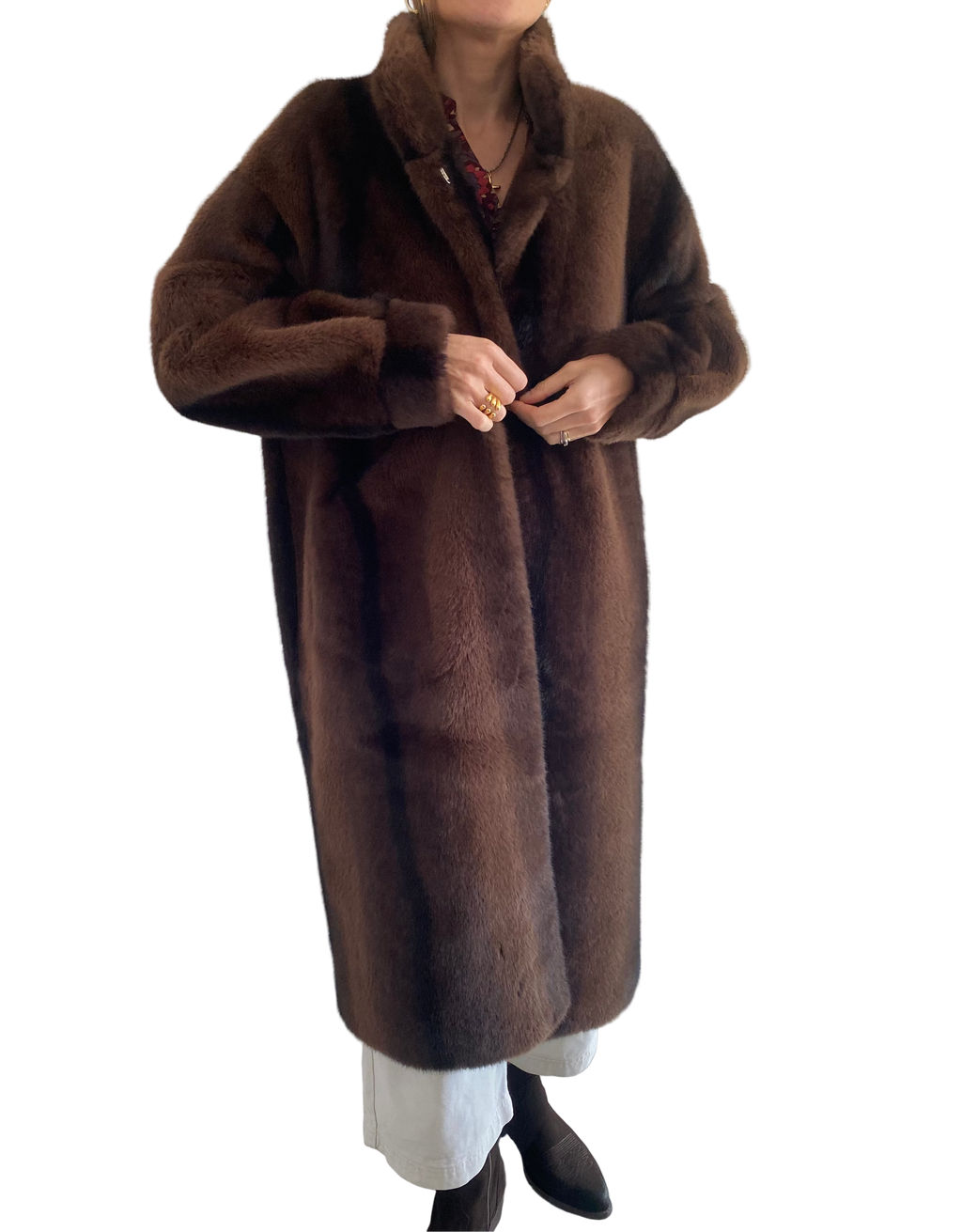Abrigo Largo Pelo