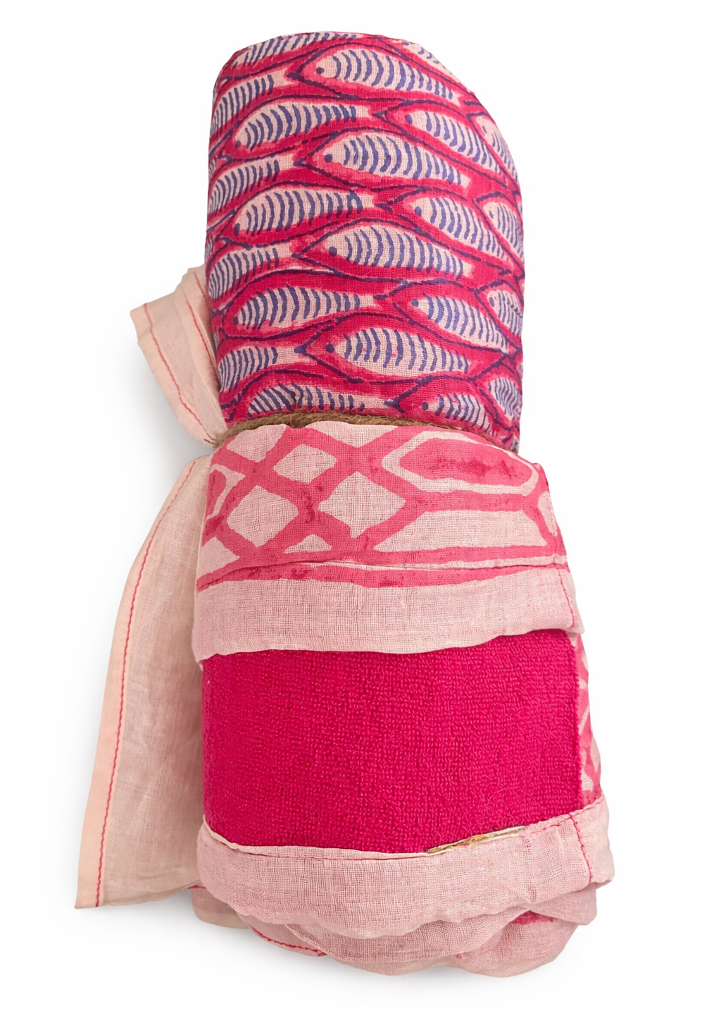 Toalla Peces Rosa