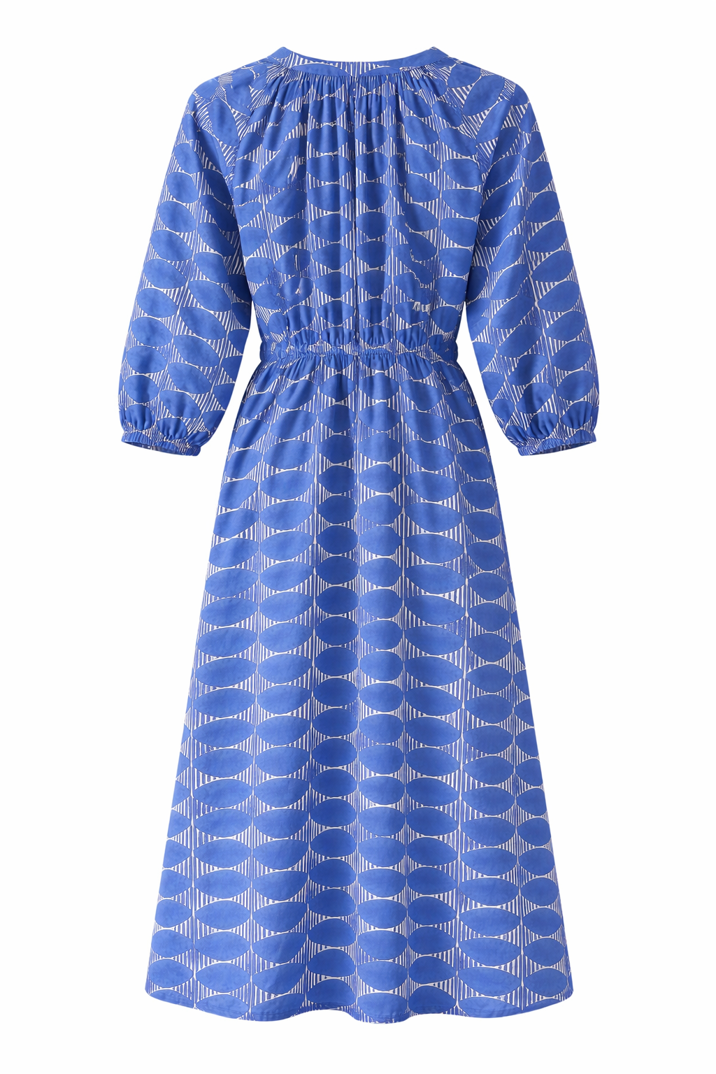 Vestido midi Azul